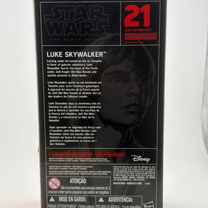 Star Wars The Black Series - Luke Skywalker Figure Sealed New FRENLY BRICKS - Open 7 Days