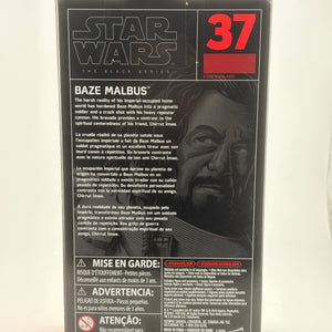 Star Wars The Black Series - Baze Malbus Figure Sealed New FRENLY BRICKS - Open 7 Days