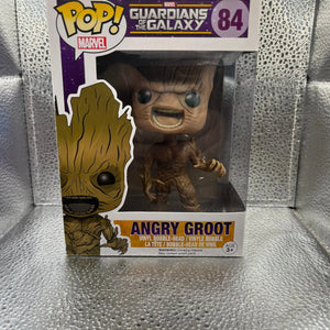 Funko POP Marvel - Guardians of the Galaxy - Angry Groot #84 FRENLY BRICKS - Open 7 Days