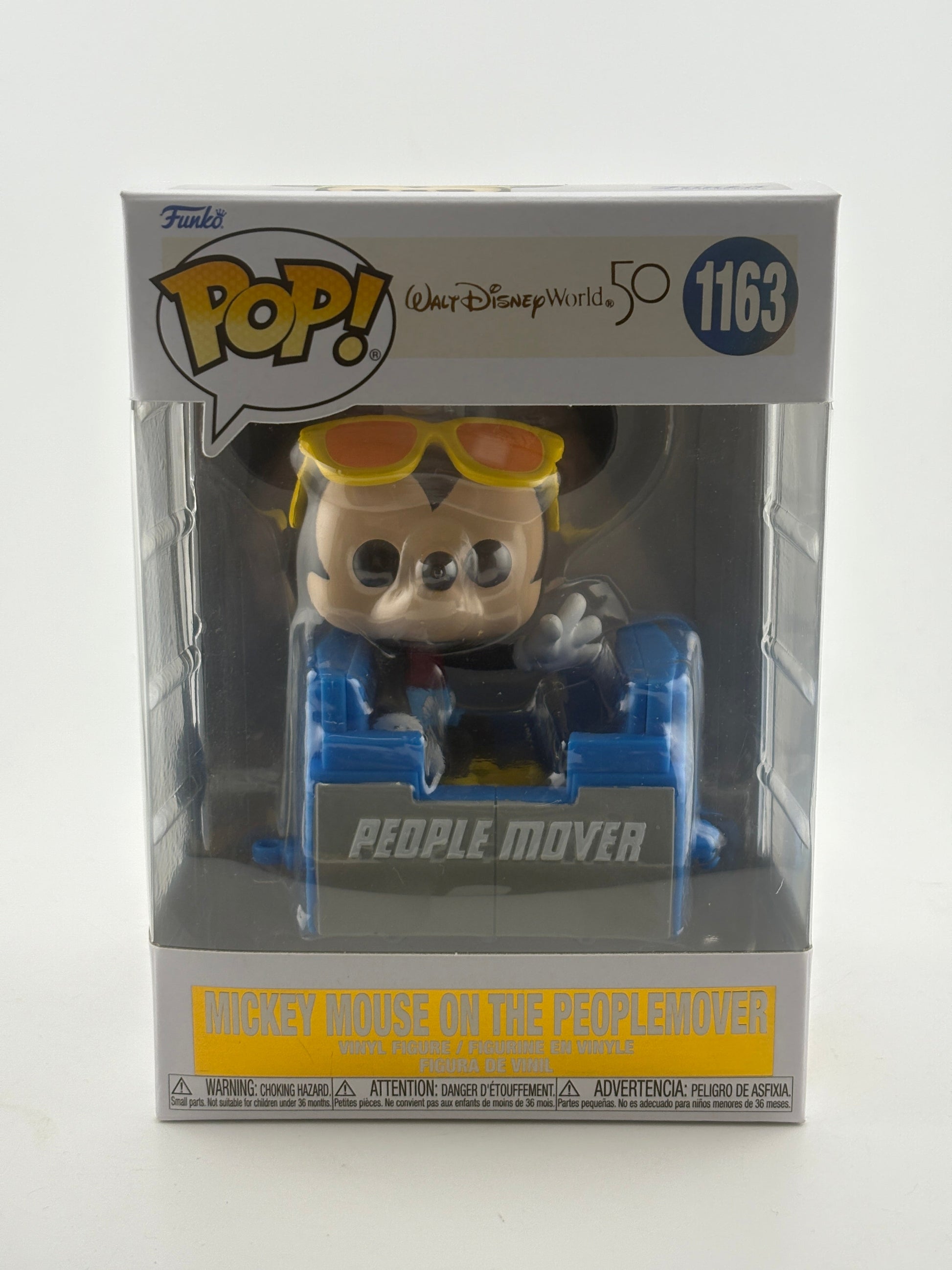 Funko POP! Walt Disney World 50 #1163 Mickey Mouse On The Peoplemover FRENLY BRICKS - Open 7 Days