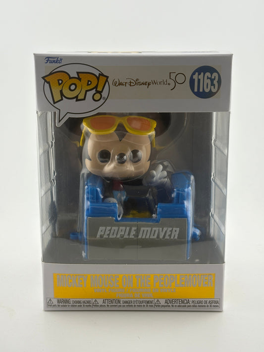 Funko POP! Walt Disney World 50 #1163 Mickey Mouse On The Peoplemover FRENLY BRICKS - Open 7 Days