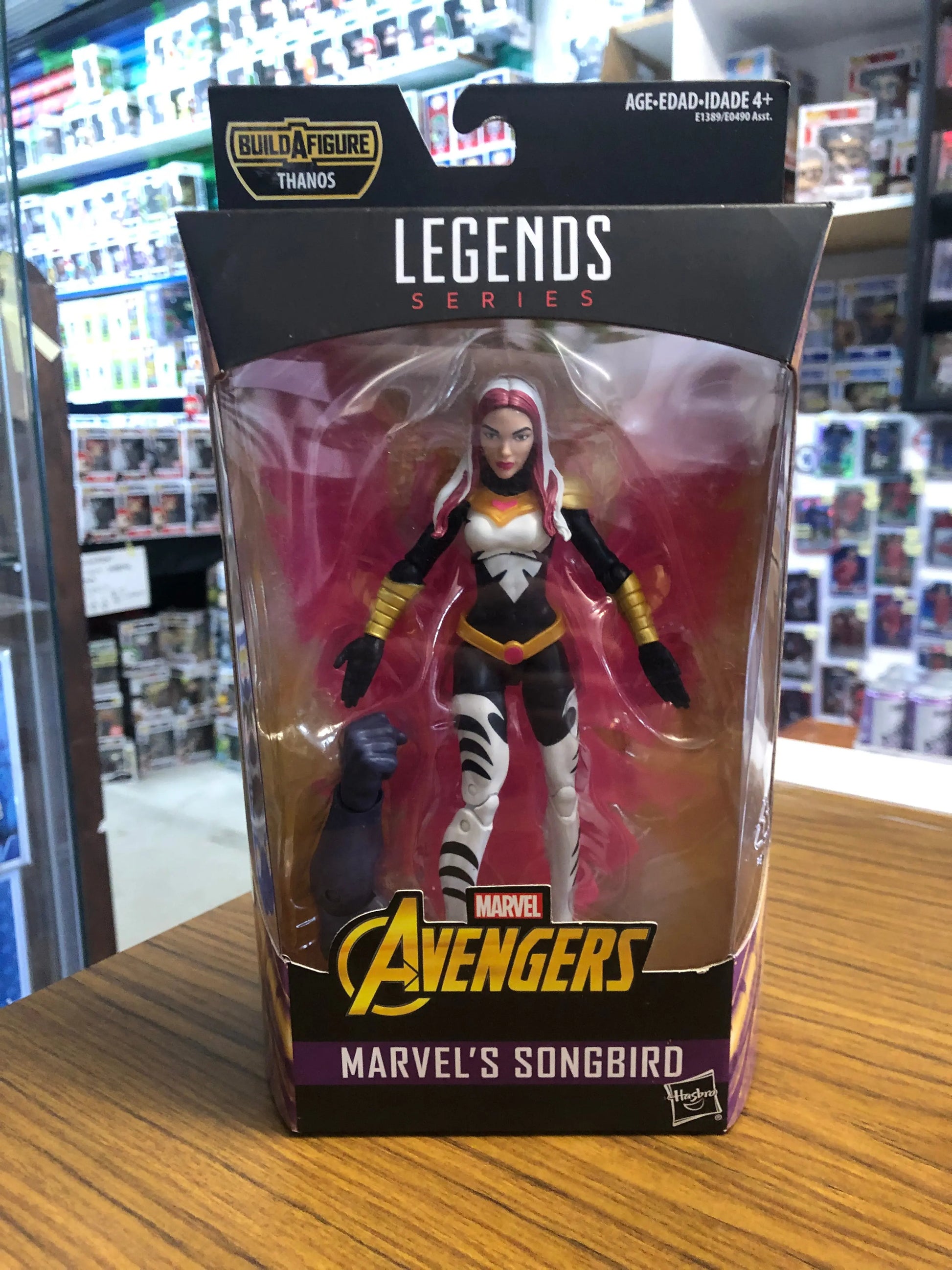 Marvel Legends Avengers - Marvel's Songbird - Thanos BAF FRENLY BRICKS - Open 7 Days