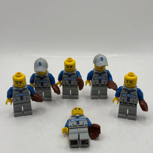 Lego Baseball Stackers Minifigures Lot x 6 Incomplete CMF Series 10 FRENLY BRICKS - Open 7 Days