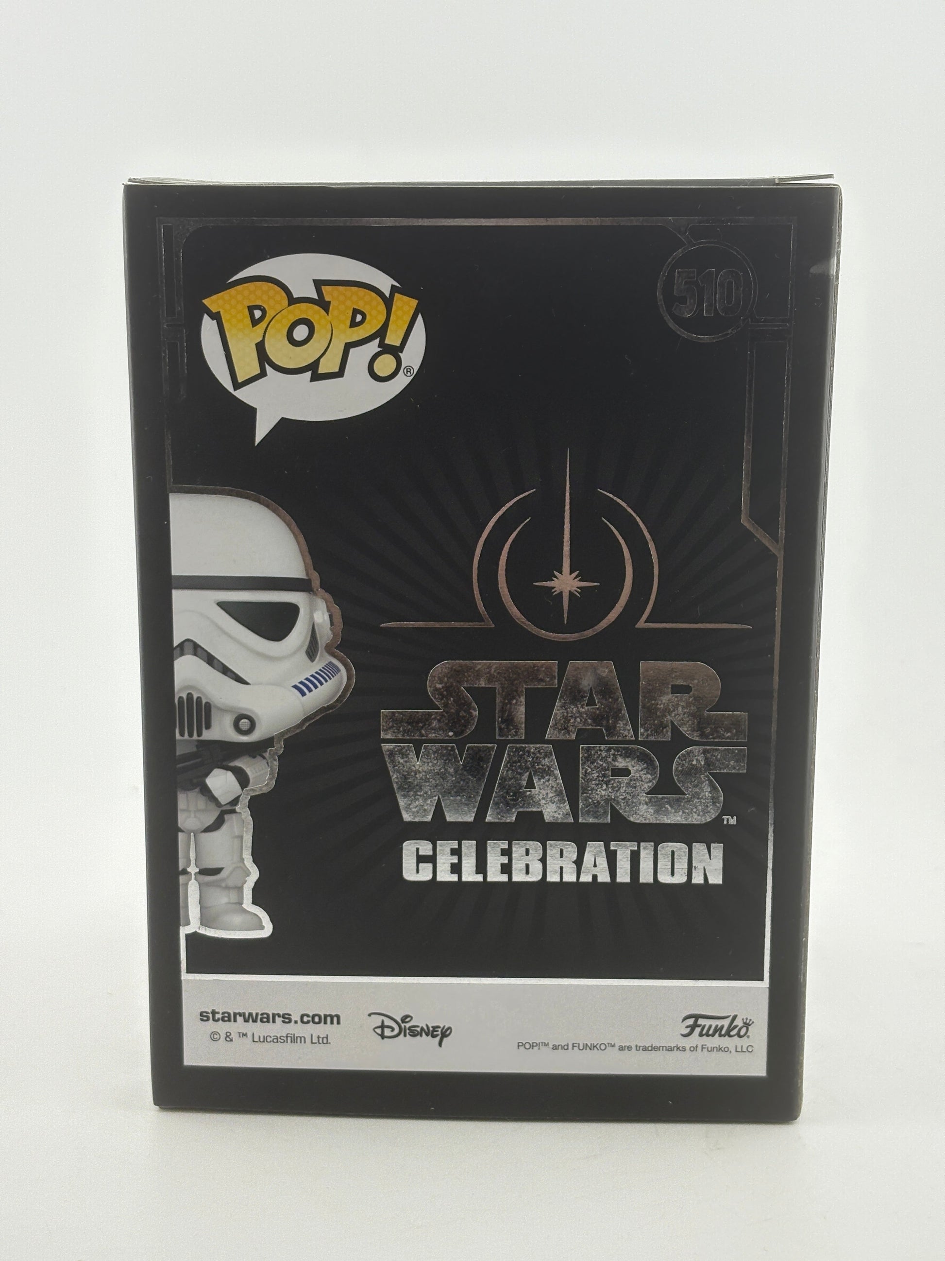 Funko POP! Star Wars #510 Stormtrooper 2022 Galactic Convention Exclusive FRENLY BRICKS - Open 7 Days