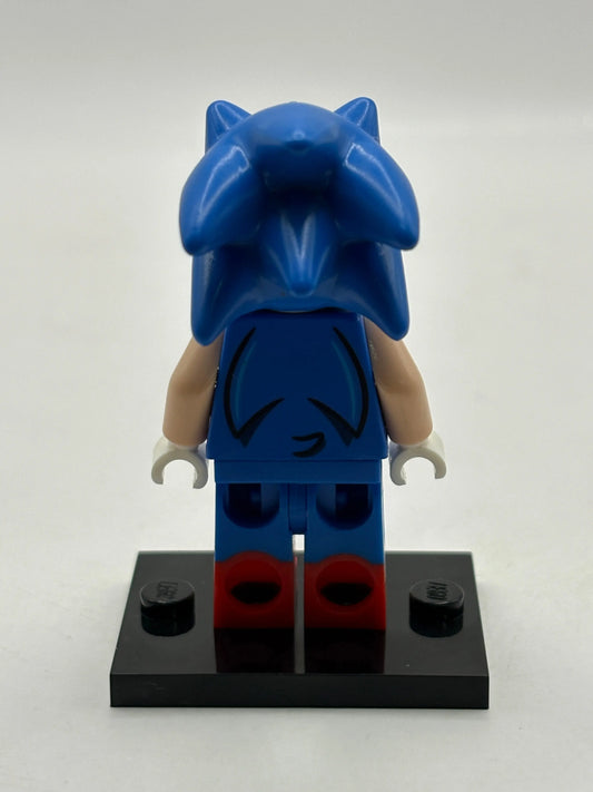 Lego Sonic The Hedgehog - Sonic The Hedgehog SON004 Left Side Grin Minifigure FRENLY BRICKS - Open 7 Days