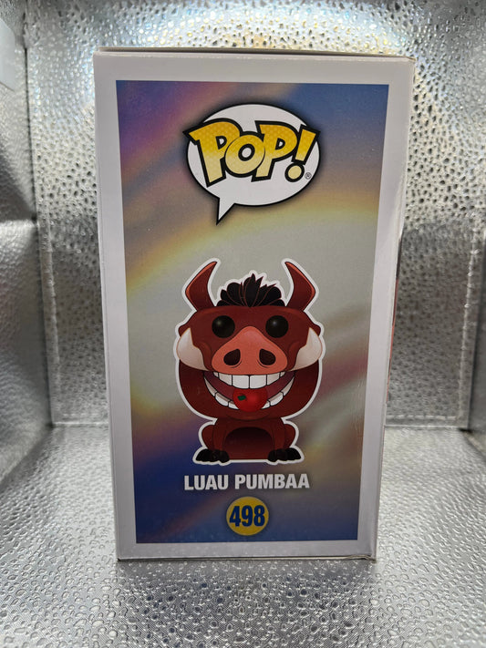 Funko POP Disney - The Lion King - Luau Pumbaa #498 FRENLY BRICKS - Open 7 Days