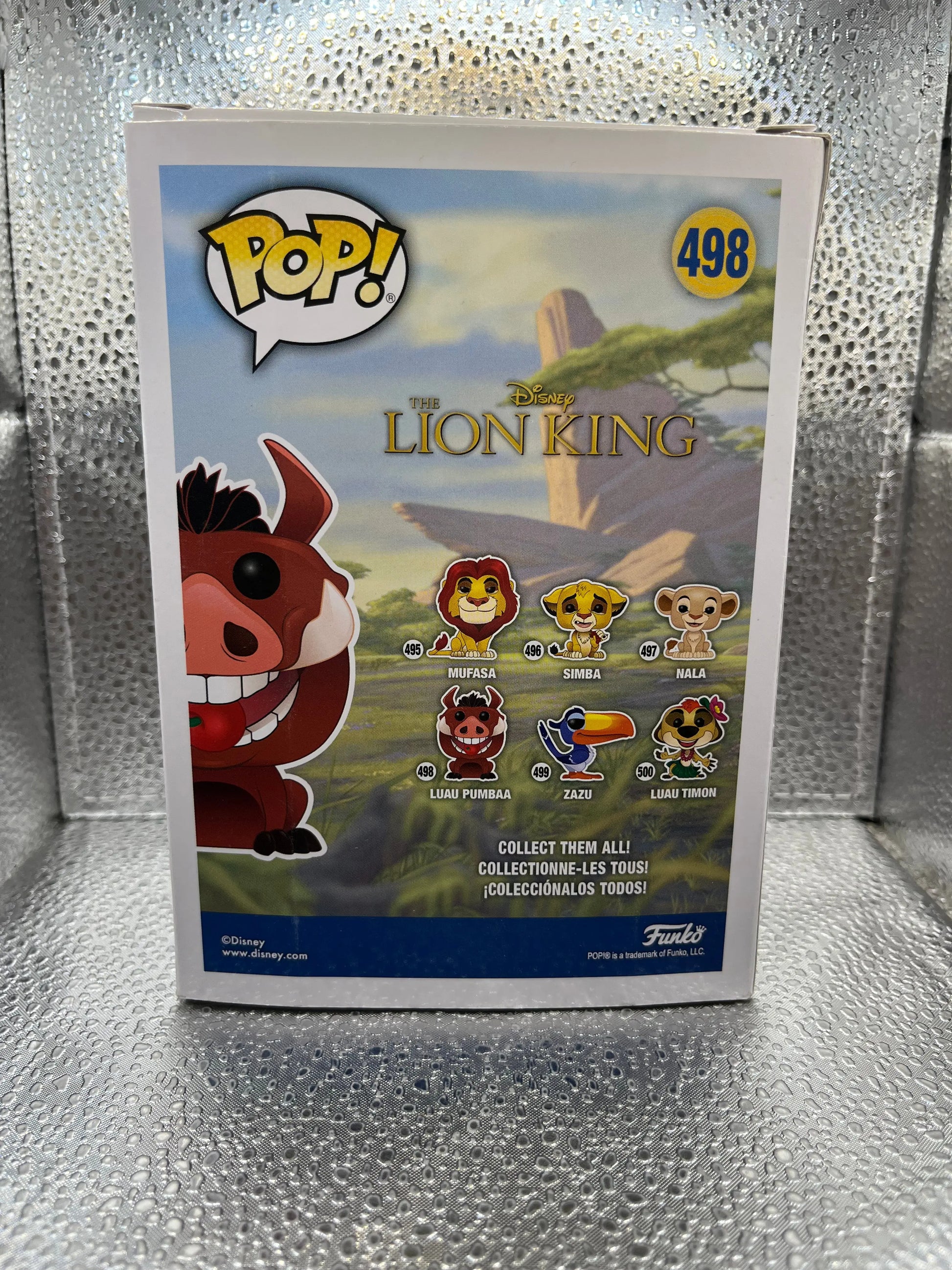 Funko POP Disney - The Lion King - Luau Pumbaa #498 FRENLY BRICKS - Open 7 Days