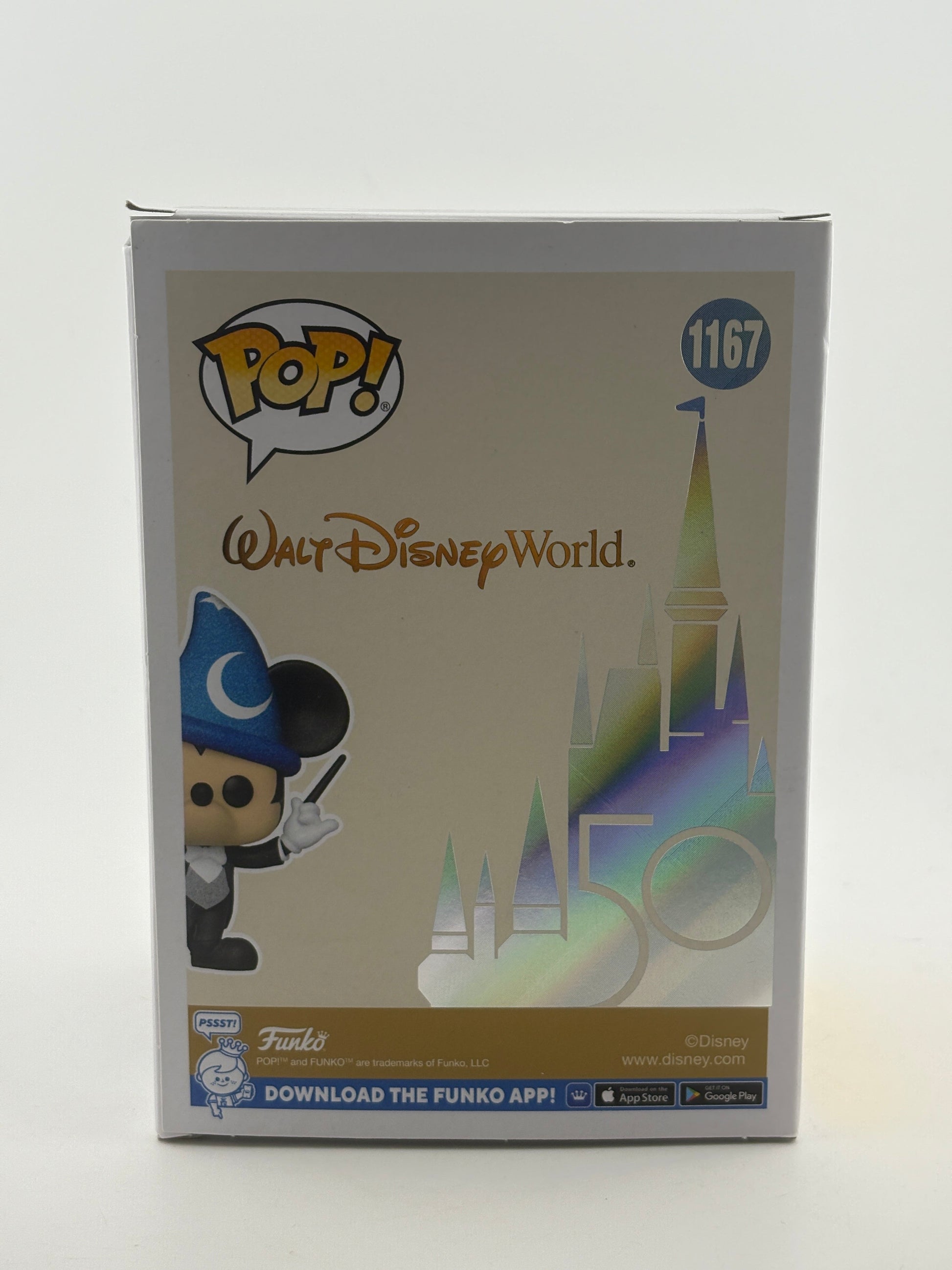 Funko POP! Walt Disney World 50 #1167 Philharmagic Mickey Mouse Diamond SE FRENLY BRICKS - Open 7 Days