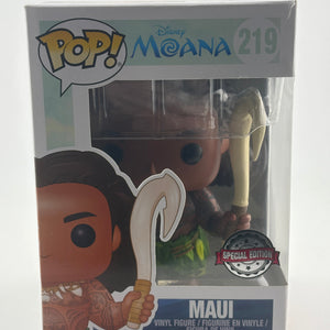 Funko POP! Disney Moana #219 Maui Special Edition FRENLY BRICKS - Open 7 Days