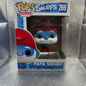 Funko POP Animation - the Smurfs - Papa Smurf #269 FRENLY BRICKS - Open 7 Days