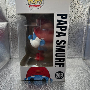 Funko POP Animation - the Smurfs - Papa Smurf #269 FRENLY BRICKS - Open 7 Days