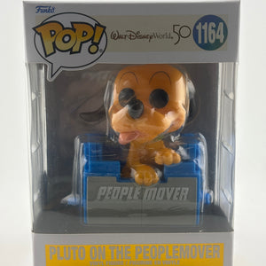 Funko POP! Walt Disney World 50 #1164 Pluto on the Peoplemover FRENLY BRICKS - Open 7 Days