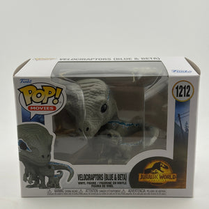 Funko POP! Movies Jurassic World #1212 Velociraptors (Blue & Beta) FRENLY BRICKS - Open 7 Days
