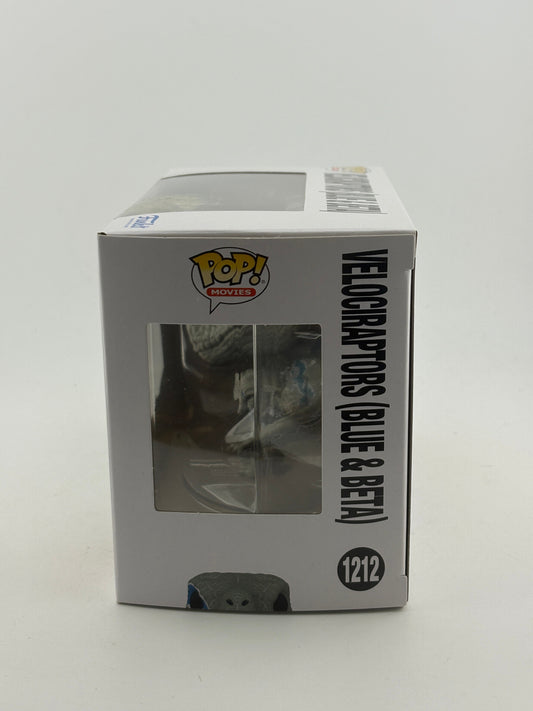 Funko POP! Movies Jurassic World #1212 Velociraptors (Blue & Beta) FRENLY BRICKS - Open 7 Days