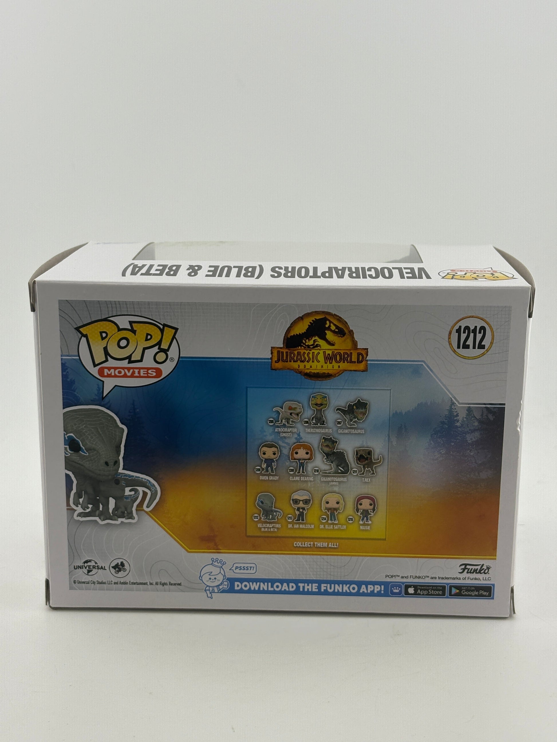 Funko POP! Movies Jurassic World #1212 Velociraptors (Blue & Beta) FRENLY BRICKS - Open 7 Days