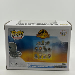 Funko POP! Movies Jurassic World #1212 Velociraptors (Blue & Beta) FRENLY BRICKS - Open 7 Days