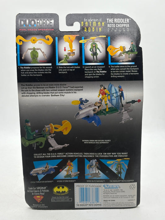 Vintage Kenner Batman & Robin The Riddler Roto Chopper Figure MOC Sealed 1997 FRENLY BRICKS - Open 7 Days