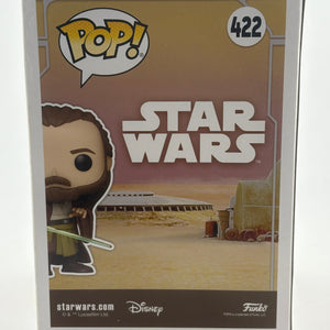 Funko POP! Star Wars #422 Qui-Gon Jinn (Tatooine) Special Edition FRENLY BRICKS - Open 7 Days