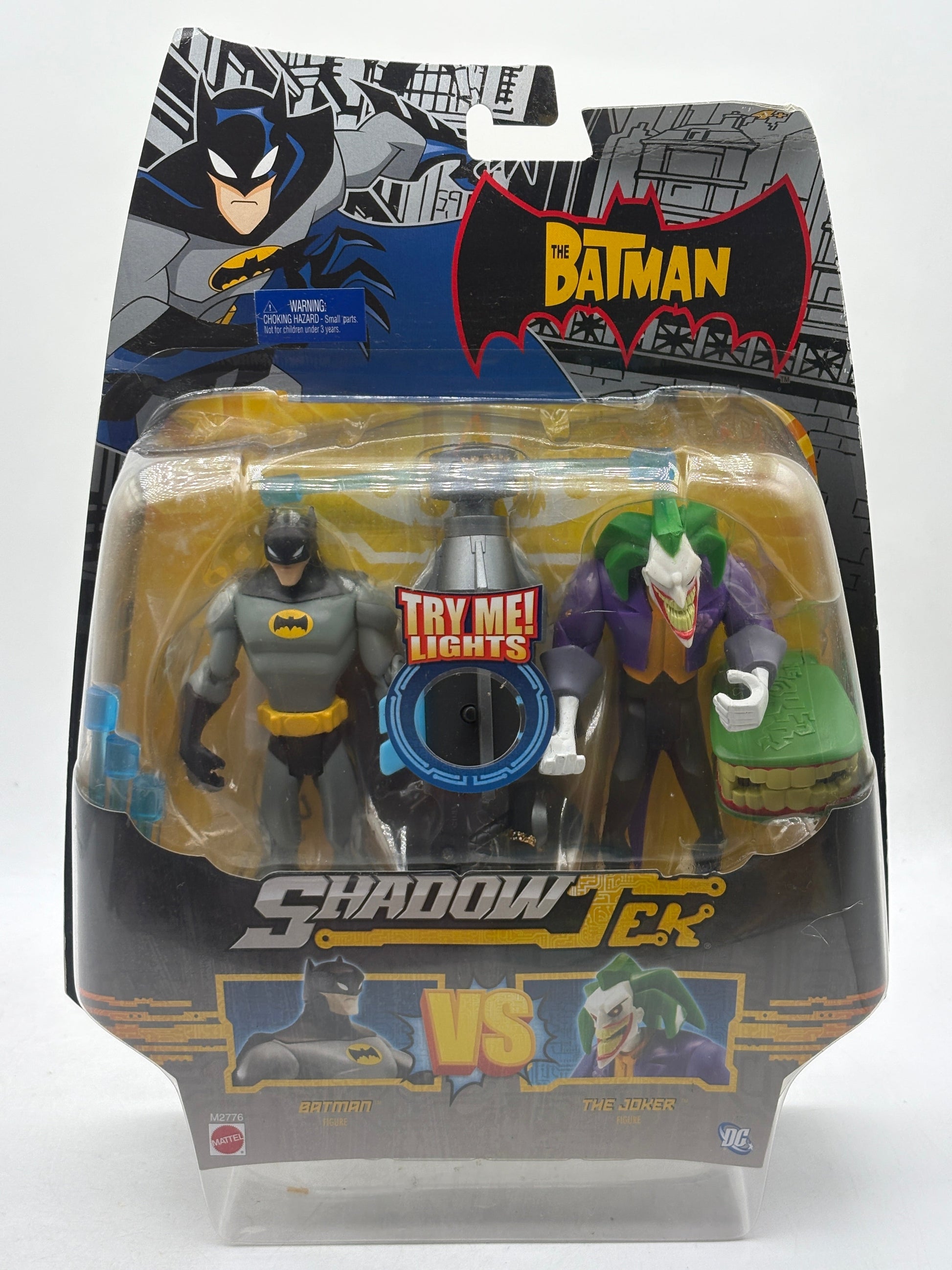  Batman Shadow Tek Batman and The Joker Mattel 2007 NEW & SEALED FRENLY BRICKS - Open 7 Days