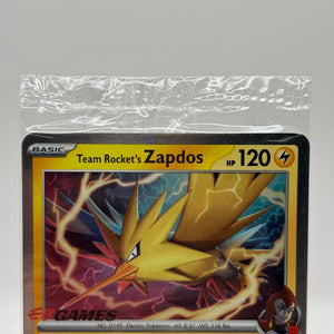Pokemon TCG Destined Rivals - Team Rocket’s Zapdos 070/182 EB Games Promo Sealed FRENLY BRICKS - Open 7 Days