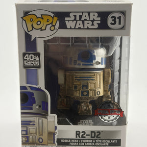 Funko POP! Star Wars #31 R2-D2 Special Edition Bobble-Head (1) FRENLY BRICKS - Open 7 Days