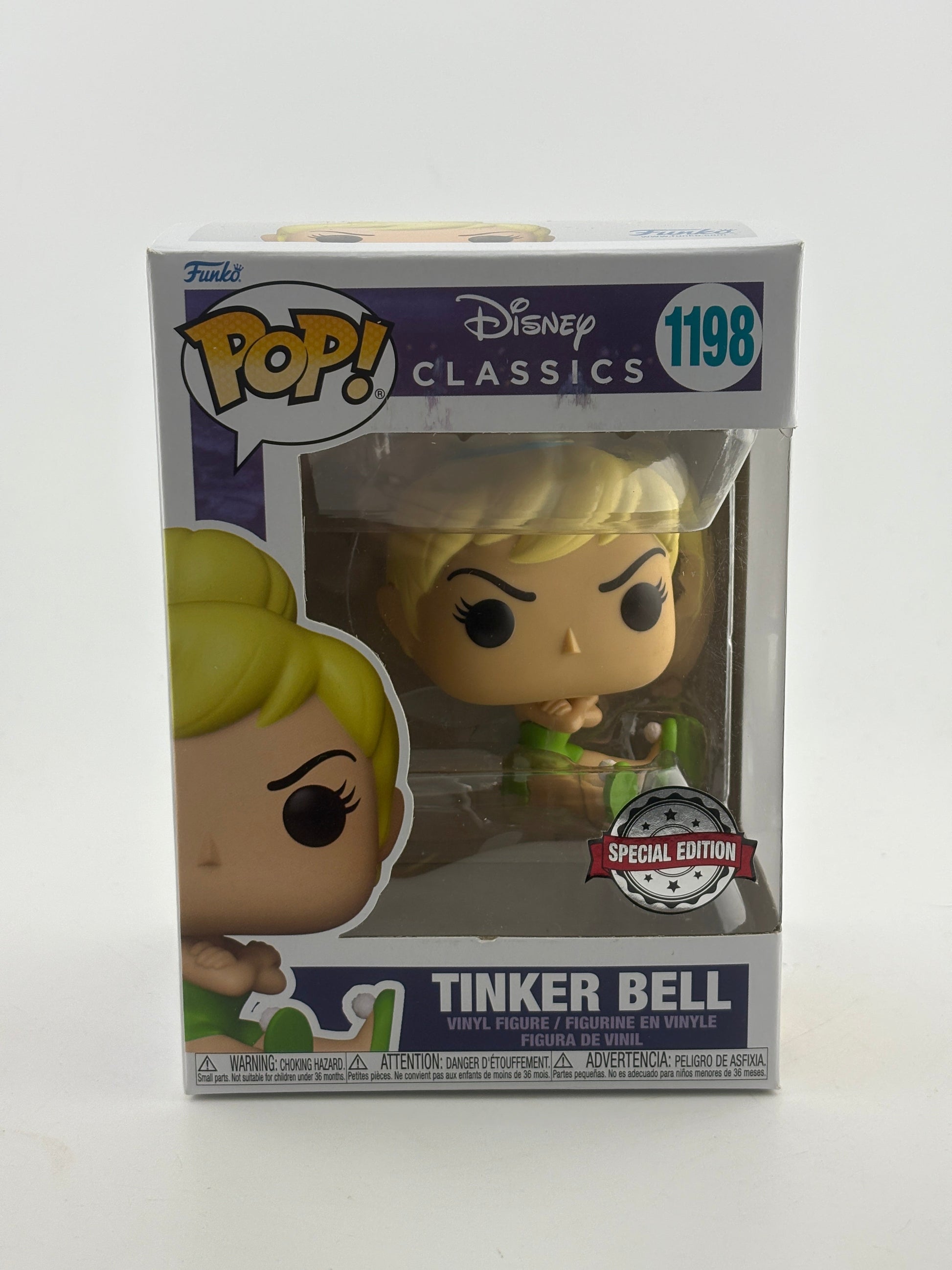 Funko POP! Disney Classics #1198 Tinker Bell Special Edition FRENLY BRICKS - Open 7 Days