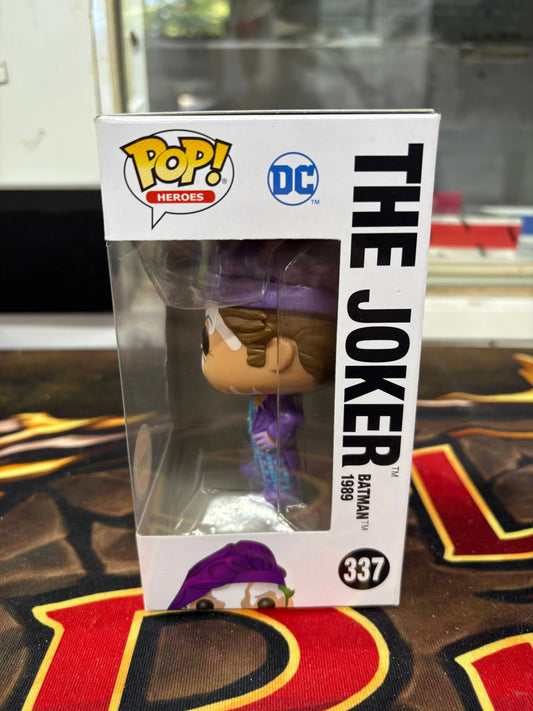 Funko Pop DC Batman 85th Anniversary- 337 The Joker Batman 1989 *Chase FRENLY BRICKS - Open 7 Days