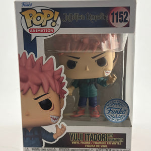Funko POP! Animation Jujutsu Kaisen #1152 Yuji Itadori with Sakuna Mouth FRENLY BRICKS - Open 7 Days