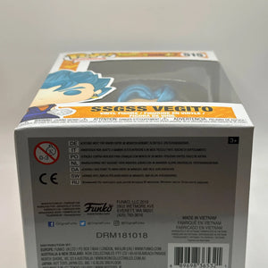 Funko POP! Animation Dragon Ball Super #515 SSGSS Vegito FRENLY BRICKS - Open 7 Days
