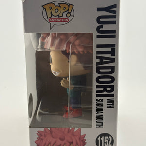 Funko POP! Animation Jujutsu Kaisen #1152 Yuji Itadori with Sakuna Mouth FRENLY BRICKS - Open 7 Days