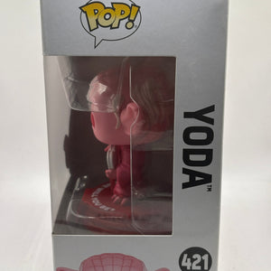 Funko POP! Star Wars Valentines #421 Yoda Bobble-Head FRENLY BRICKS - Open 7 Days