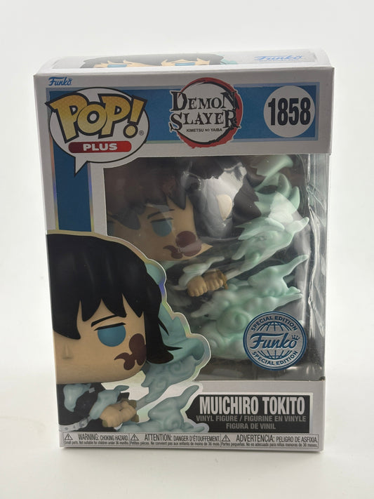 Funko POP! Plus Demon Slayer #1858 Muichiro Tokito Special Edition (2) FRENLY BRICKS - Open 7 Days