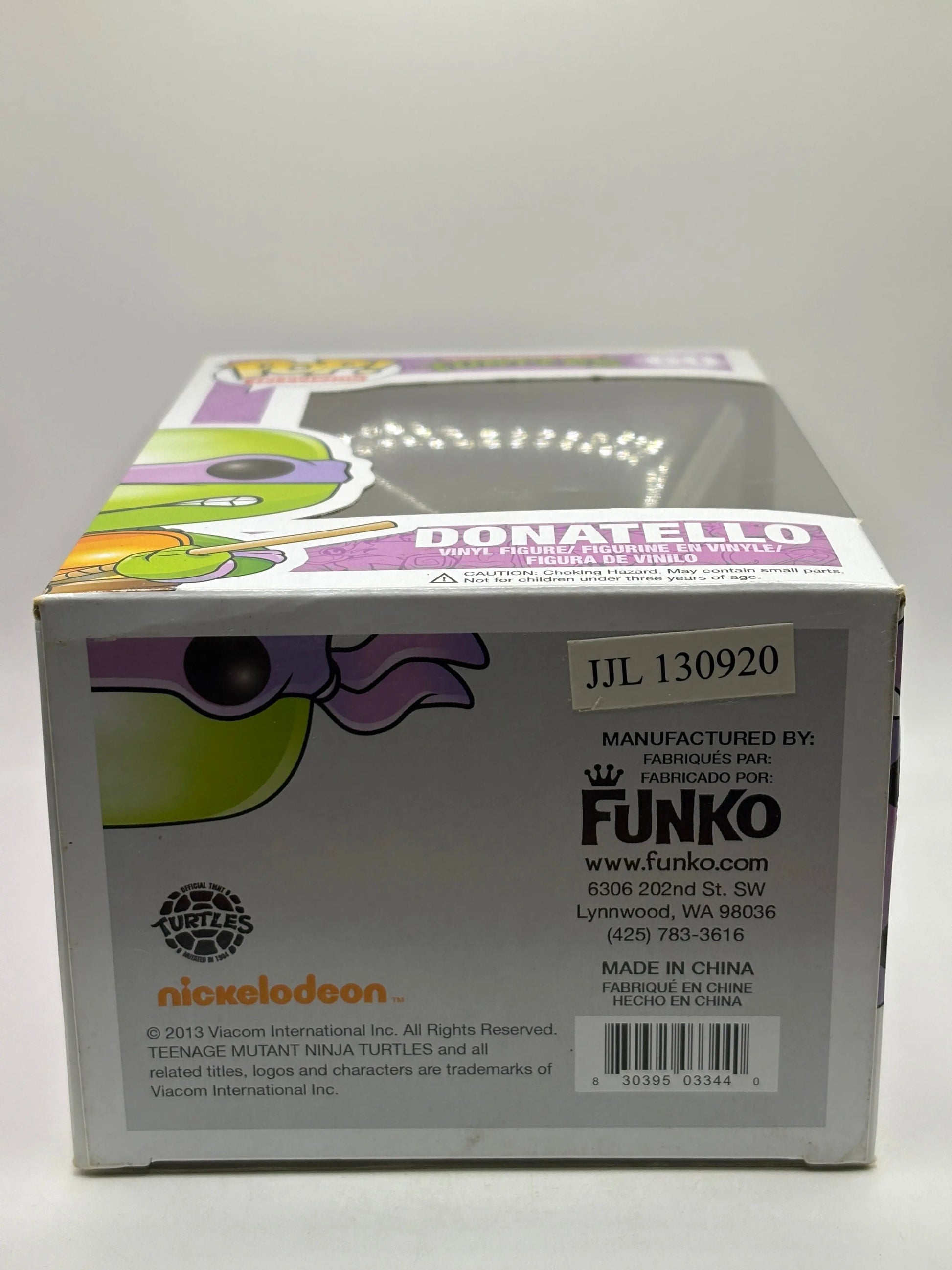 Funko POP! Television TMNT #60 Donatello Vinyl Figure FRENLY BRICKS - Open 7 Days