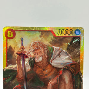 One Piece TCG - Silvers Rayleigh OP08-118 Secret Rare Japanese NM FRENLY BRICKS - Open 7 Days