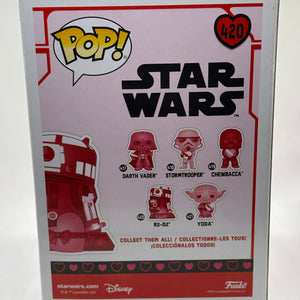 Funko POP! Star Wars Valentines #420 R2-D2 Popcultcha Exclusive Bobble-Head FRENLY BRICKS - Open 7 Days