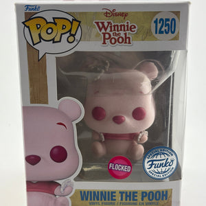 Funko POP! Disney Winnie the Pooh #1250 Winnie The Pooh Flocked SE FRENLY BRICKS - Open 7 Days