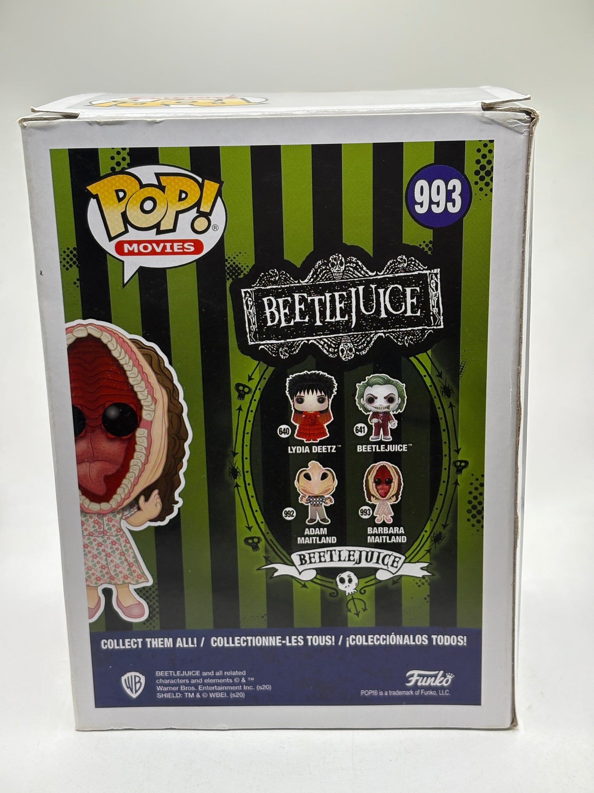 Funko POP! Movies BeetleJuice #993 Barbara Maitland Vinyl Figure *Box DMG FRENLY BRICKS - Open 7 Days
