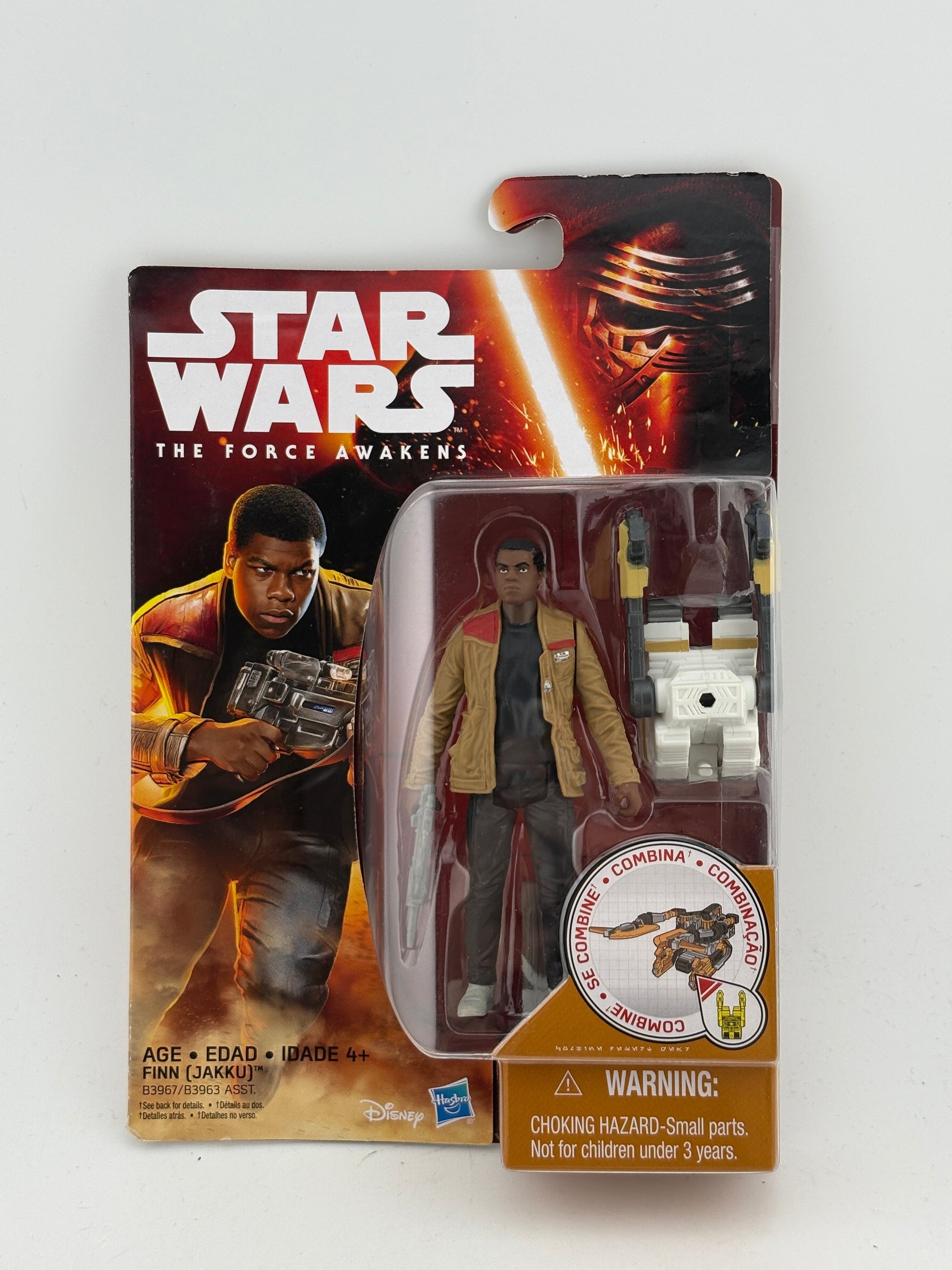 Hasbro Star Wars The Force Awakens - Finn (Jakku) Action Figure Sealed FRENLY BRICKS - Open 7 Days