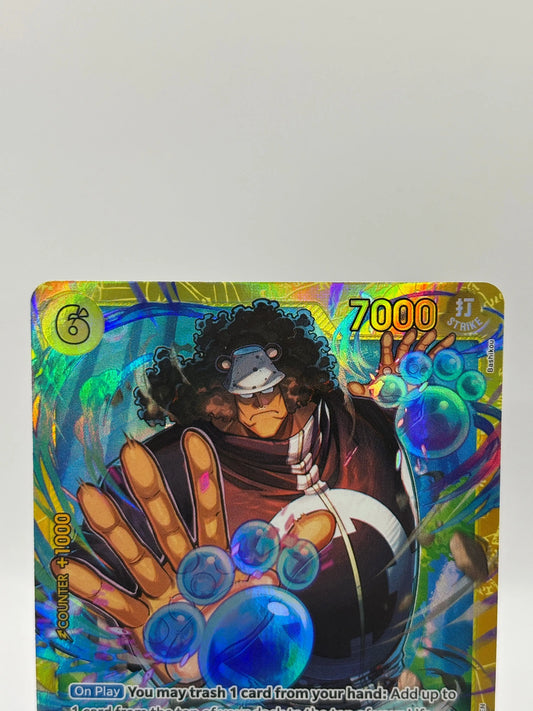 One Piece TCG - Bartholomew Kuma OP12-119 Secret Rare NM FRENLY BRICKS - Open 7 Days