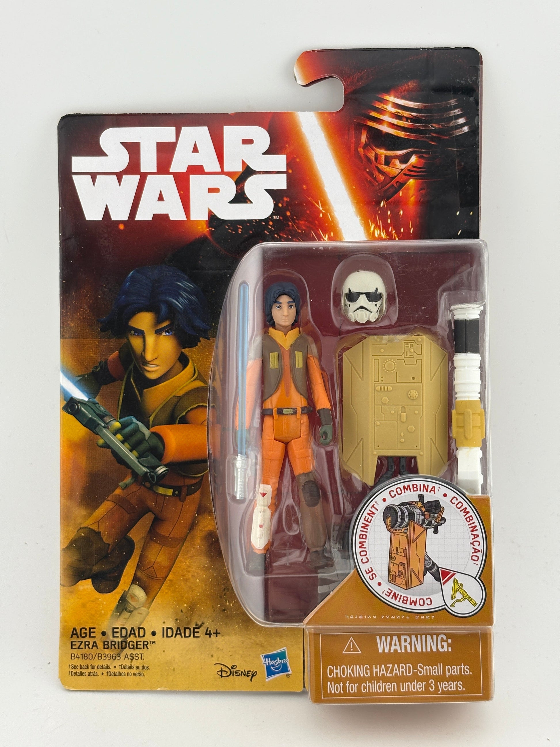 Hasbro Star Wars Combiner - Ezra Bridger (with Helmet) Action Figure Sealed FRENLY BRICKS - Open 7 Days