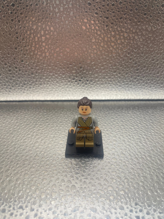 LEGO® Minifig sw0677 - Rey - Dark Tan Tied Robe FRENLY BRICKS - Open 7 Days