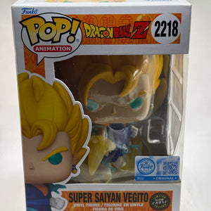 Funko POP! Animation Dragon Ball Z #2218 Super Saiyan Vegito Limited Glow Chase FRENLY BRICKS - Open 7 Days