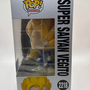 Funko POP! Animation Dragon Ball Z #2218 Super Saiyan Vegito Limited Glow Chase FRENLY BRICKS - Open 7 Days
