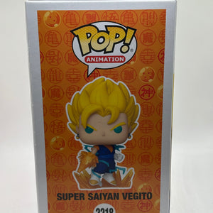 Funko POP! Animation Dragon Ball Z #2218 Super Saiyan Vegito Limited Glow Chase FRENLY BRICKS - Open 7 Days