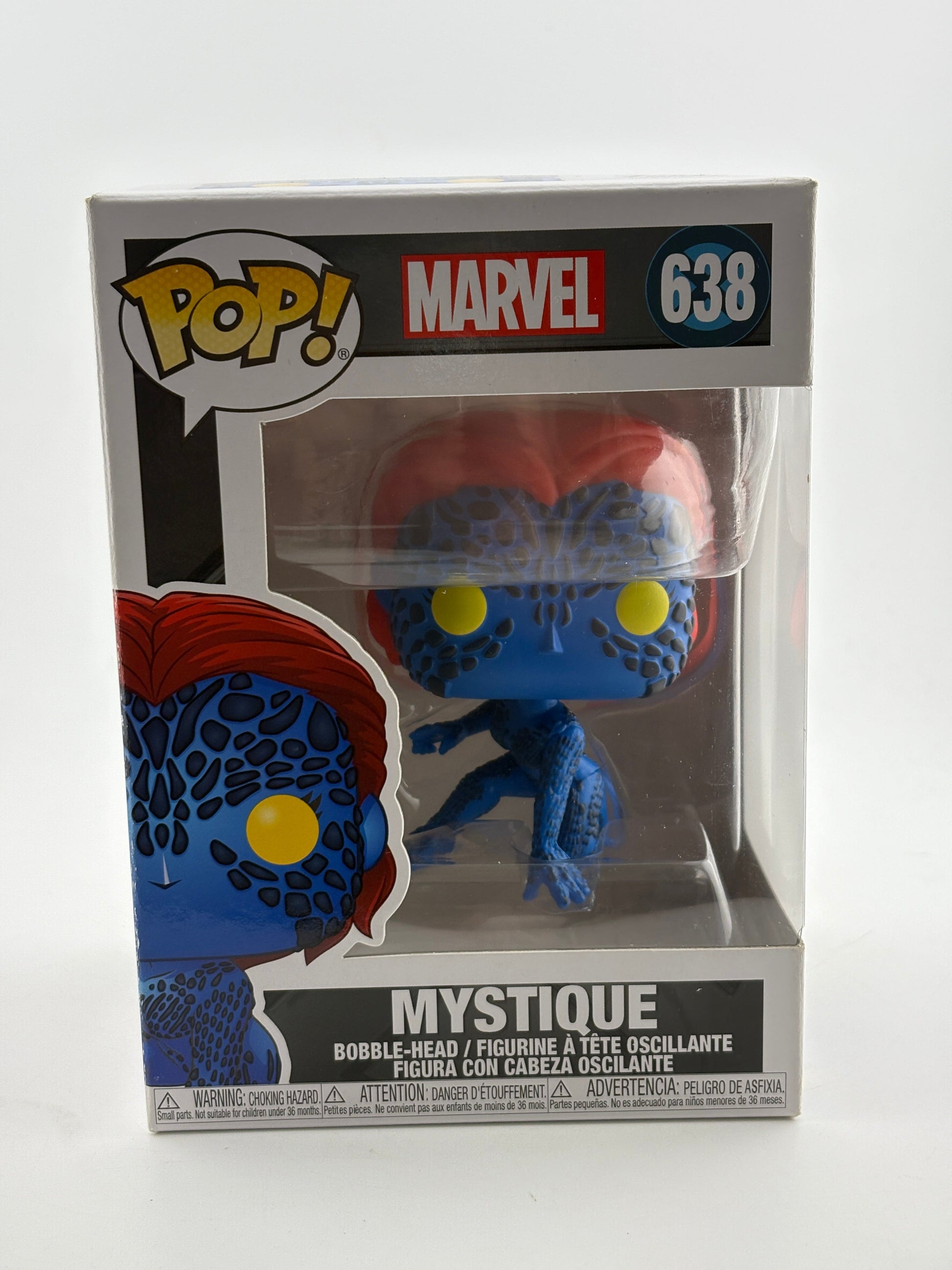Funko POP! Marvel X-Men #638 Mystique Bobble-Head FRENLY BRICKS - Open 7 Days