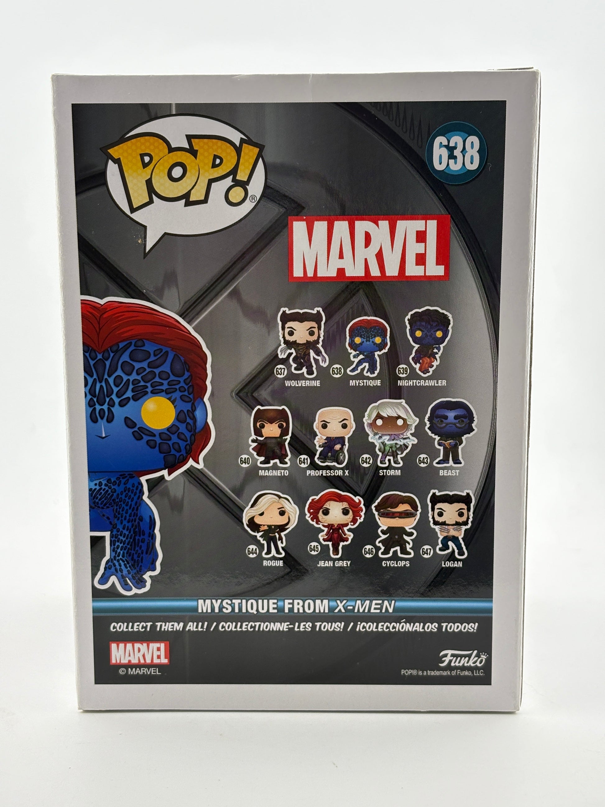 Funko POP! Marvel X-Men #638 Mystique Bobble-Head FRENLY BRICKS - Open 7 Days