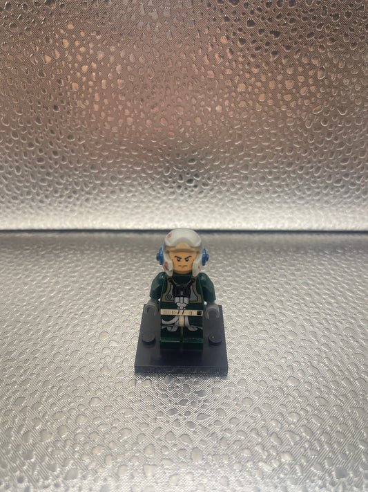 Lego Star Wars Rebel Pilot A-Wing Double Face Helmet 75003 SW0437 FRENLY BRICKS - Open 7 Days