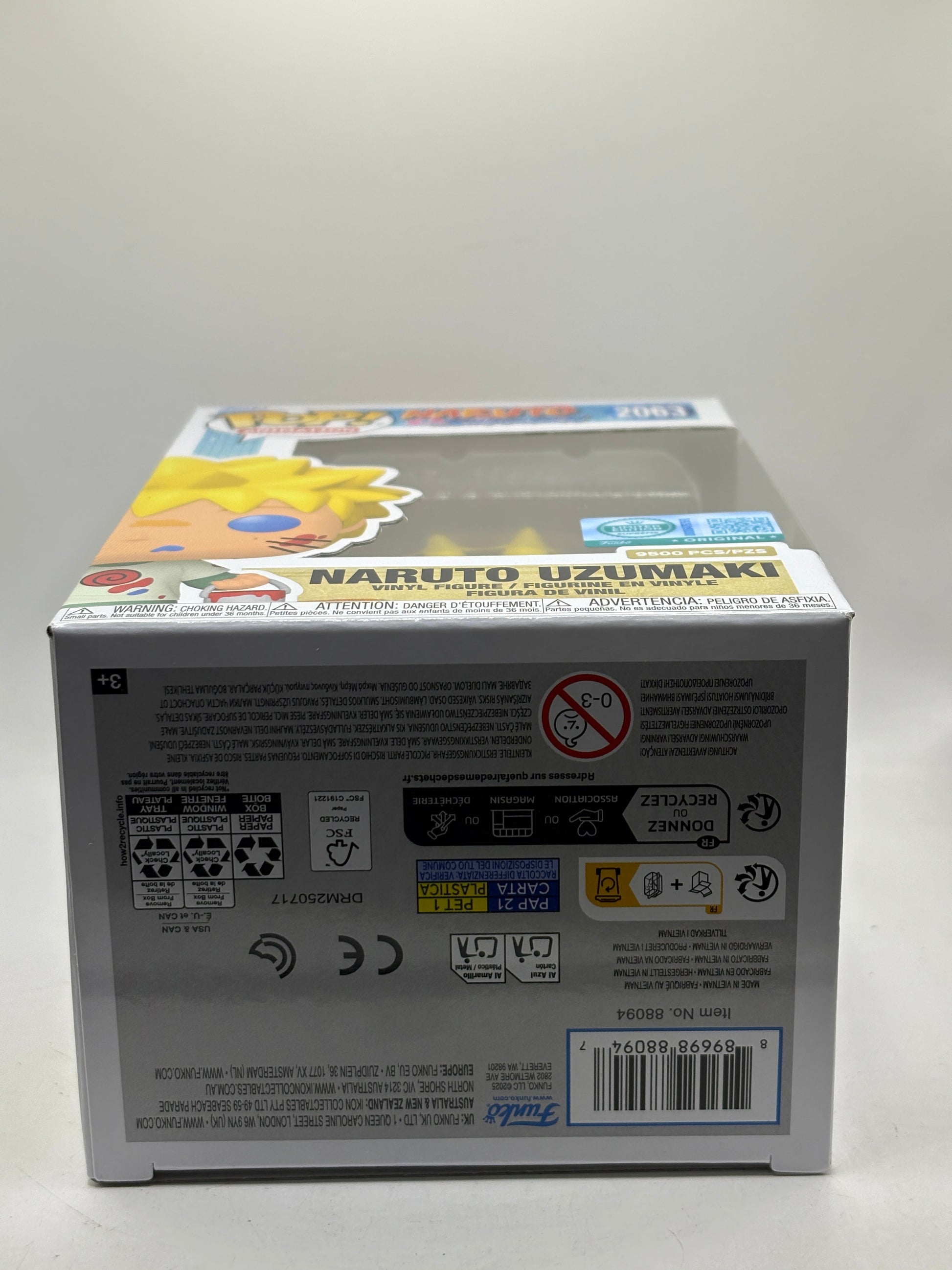 Funko POP! Animation Naruto #2063 Naruto Uzumaki Limited 9500 Pcs FRENLY BRICKS - Open 7 Days