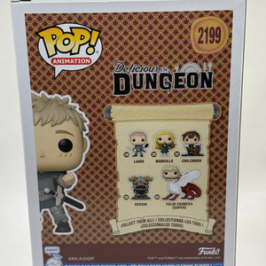 Funko POP! Animation Delicious Dungeon #2199 Laios Limited Chase FRENLY BRICKS - Open 7 Days