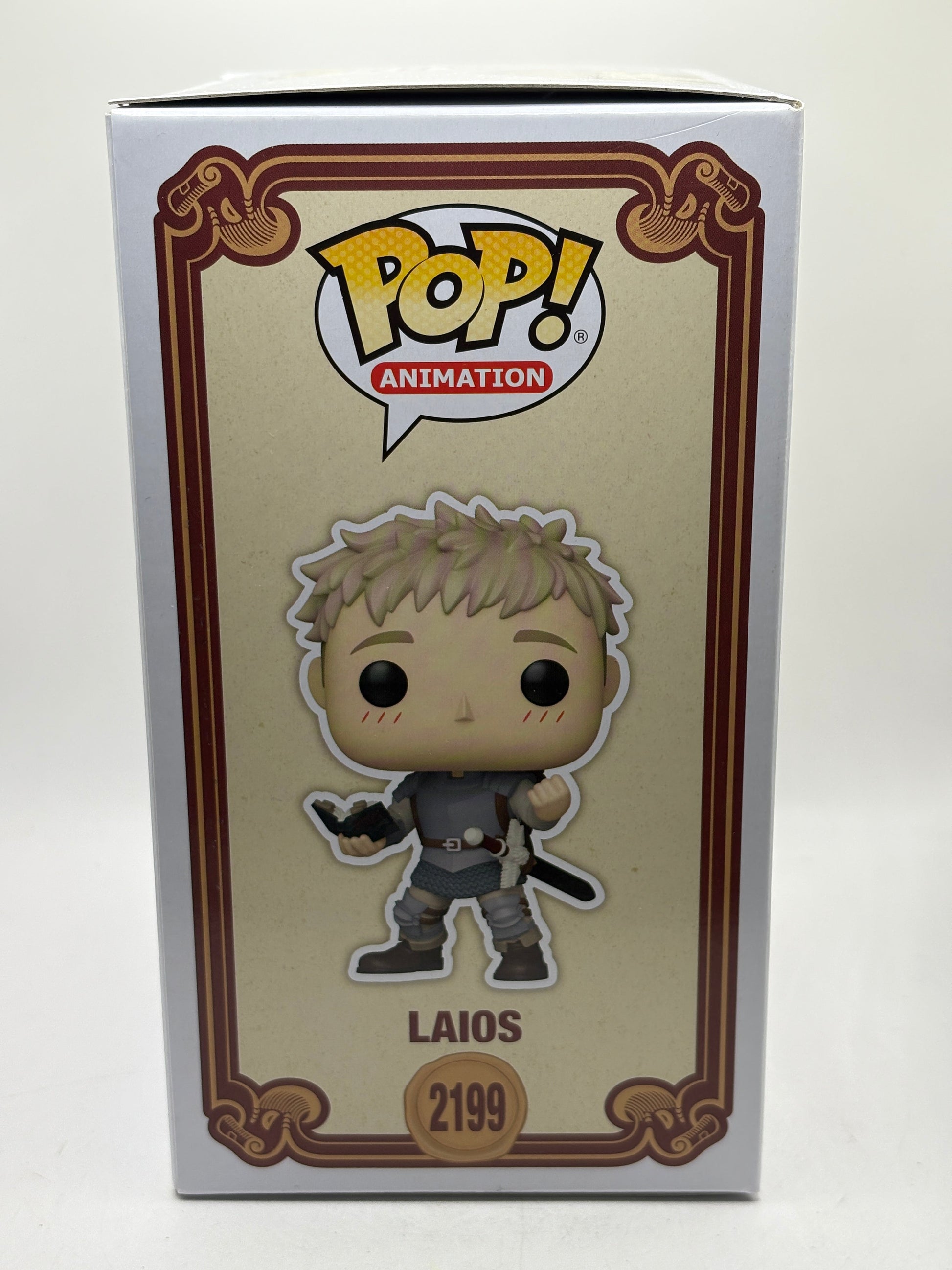 Funko POP! Animation Delicious Dungeon #2199 Laios Limited Chase FRENLY BRICKS - Open 7 Days
